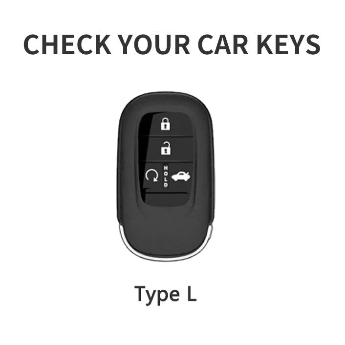 Car Key Case Cover Protector For Civic, Accord, CR-V, Pilot, Sport, Touring
