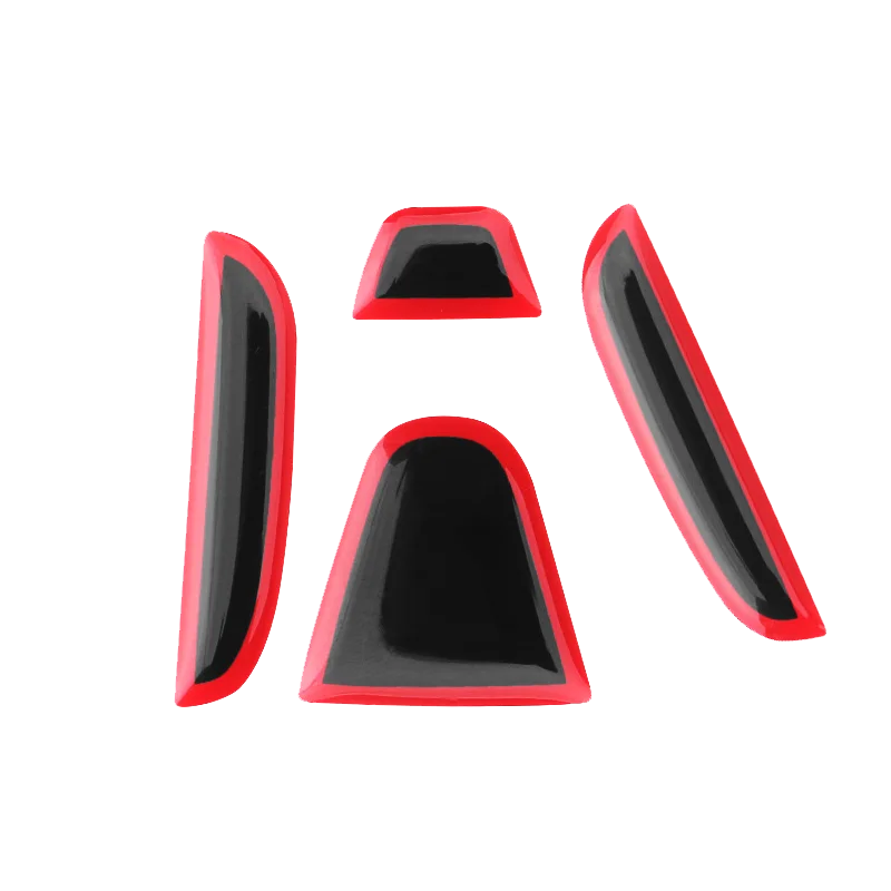 Car Steering Wheel Front Emblem Badge Logo Sticker For Honda Accord Civic Spirior City FIT CRV Red Protective Decoration