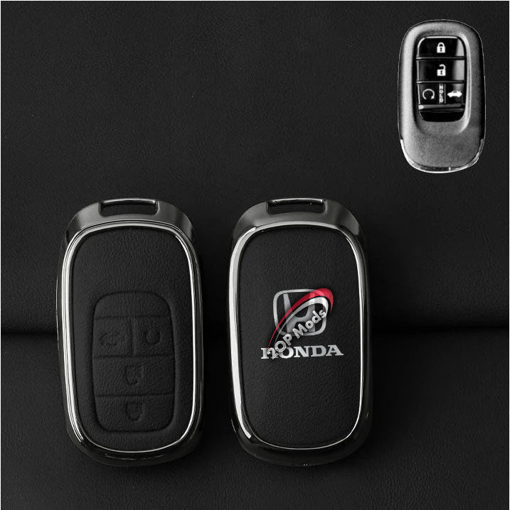 Car Key Case Cover Protector For Civic, Accord, CR-V, Pilot, Sport, Touring