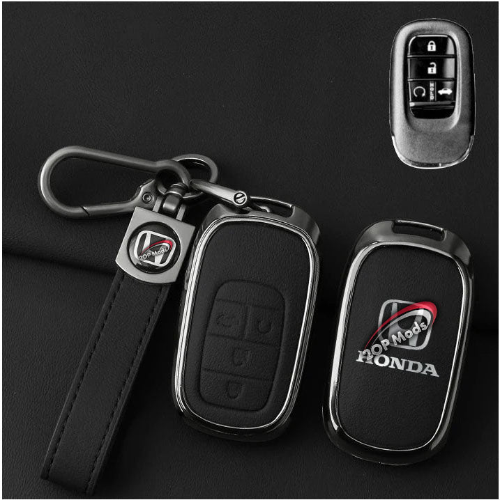 Car Key Case Cover Protector For Civic, Accord, CR-V, Pilot, Sport, Touring
