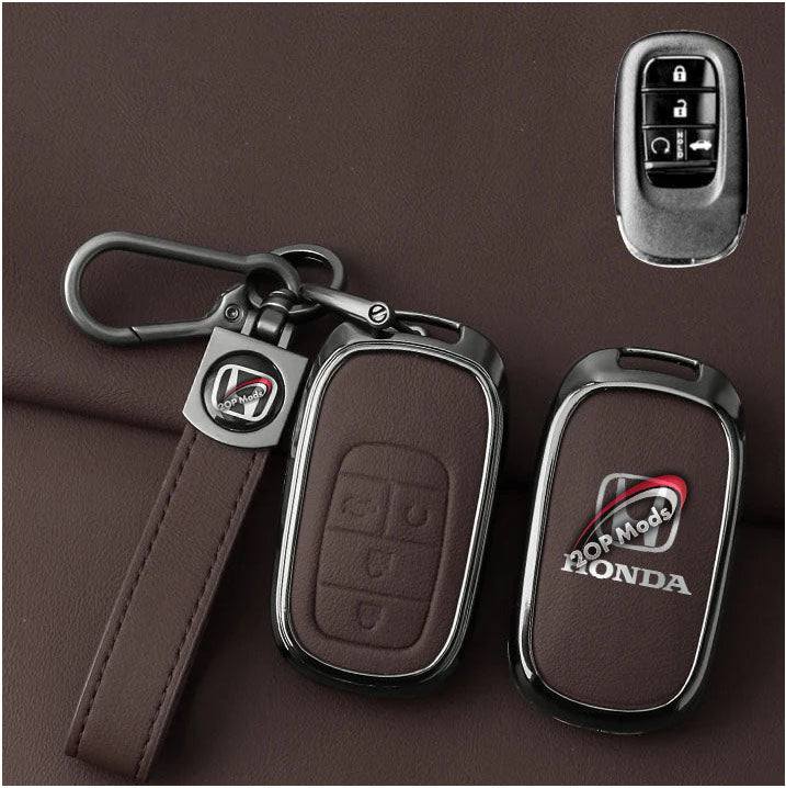 Car Key Case Cover Protector For Civic, Accord, CR-V, Pilot, Sport, Touring